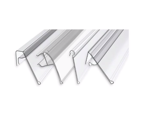 Hot Seller Esl Rail Price Tag Electronic Data <b>Strips</b> Label Holder <b>Plastic</b> Extrusion Pvc for Supermarket Shelves - Product Image 1