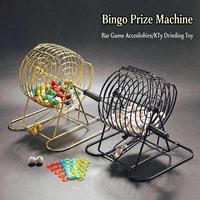 Jeu de société de boisson, jeu de bingo, machine de bingo de bar / machine de tombola de bar, carte de bingo / carte