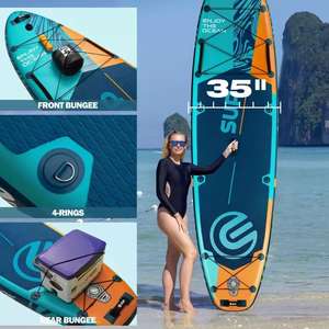 <span class=keywords><strong>SUP</strong></span> 350 บอร์ดพายแบบเป่าลม |   ขนาดใหญ่พิเศษ กว้างและมั่นคง เหมาะสำหรับกีฬาทางน้ำ ตกปลา และเล่นเซิร์ฟ - Product Image 3