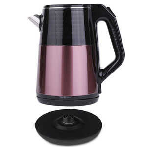 Bouilloire électrique 2,5 L en acier inoxydable, double paroi, anti-brûlure, arrêt automatique, protection contre l'ébullition à sec, norme britannique - Product Image 3