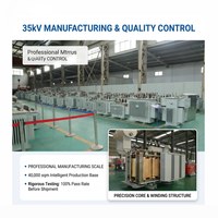 Transformador de Distribución Sumergido en Aceite de Baja Pérdida LEINENG 33kV 400V Reductor Industrial