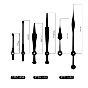 Hong QIAN Đồng hồ treo tường sáng tạo với phong trào thạch anh Đồng hồ trang trí tay nhà máy giao hàng trực tiếp phụ kiện trang trí nhà - Product Image 1