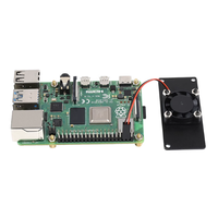 Raspberry PI kipas pendingin/penyerap panas, 4 generasi khusus kelas industri aluminium Aloi
