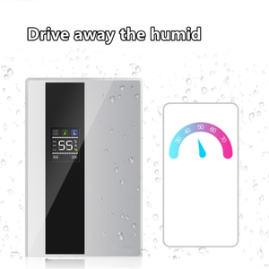 Secador de aire automático con pantalla LCD grande de 2.2L, deshumidificador doméstico inteligente con purificador de Control remoto hecho de plástico duradero - Product Image 4