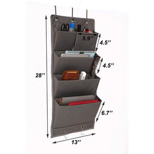 Convenient Useful Pantry Over the Door <b>Storage</b> Bins Organizers <b>Solutions</b> - Product Image 2