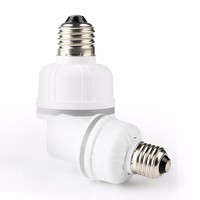 E27 Support de lampe intelligent Sensation de lumière Support d'ampoule automatique
