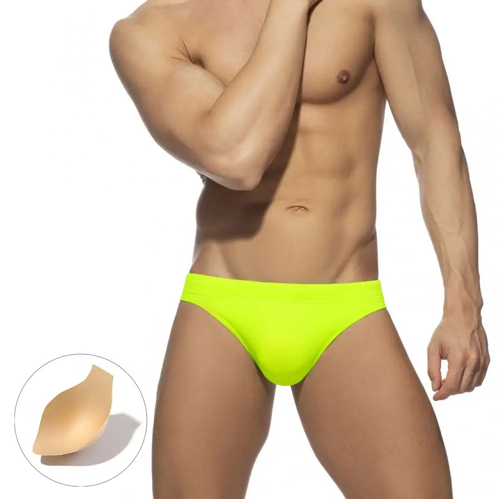 Fashion Men'S Swimming Suit Men Briefs Swimwear Personalized Cute Competition Swim Briefs Men