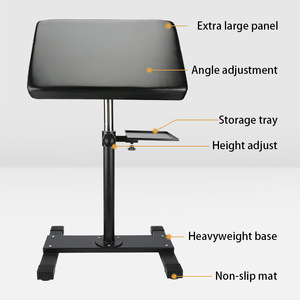 ที่วางแขนสักลายปรับระดับได้ 40x45 ซม. พร้อมถาดสำหรับอุปกรณ์สัก สีดำ - Product Image 3