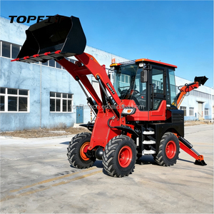 Retroexcavadora diésel 4x4 TOPFIT WZ15-10 al por mayor, capacidad de cazo de 0.6 m³, alta eficiencia, 1 año de garantía - Product Image 4