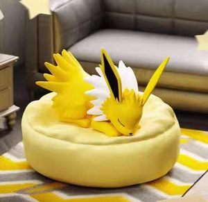 100% authentique japon Anime 9 pièces/boîte Pokemoned dormir Eevee boîte aveugle belle PVC figurines décoratives Mini jouets ornements - Product Image 6