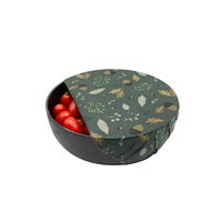 LOGO personnalisé enveloppes de cire d'abeille tissu de conservation emballage alimentaire en cire d'abeille FDA LFGB sac à pain réutilisable en cire d'abeille tissu de cire