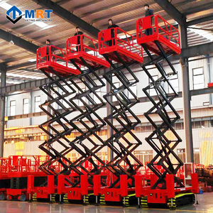 Plataforma Elevadora de Tijera Móvil para Almacén de 4-14m, Elevador Vertical Eléctrico Tipo Tijera - Product Image 6