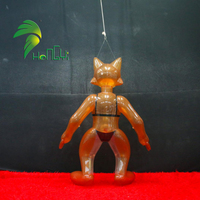 Nouvelle poupée gonflable en PVC transparent en forme de renard mignon avec jouet de dessin animé SPH, vente en gros d'usine