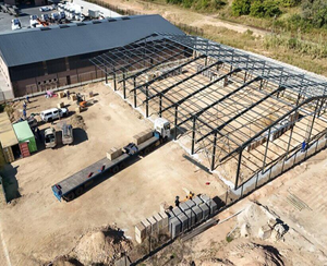 Nigeria Estructuras de acero Construcción de almacenes de acero Construcción de cobertizo de almacenes - Product Image 2