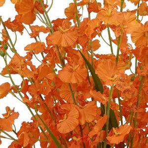 Orquídeas Mariposa de Seda Artificial, Flores Decorativas para Interiores y Exteriores, Decoración para Bodas y Hogar - Product Image 4