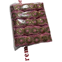 Dentelle en coton brodée, dentelle à motif os de voiture, dentelle à paillettes, accessoires de cils, accessoires de mariée, voile de mariée, matériel de décoration de poignet, blanc