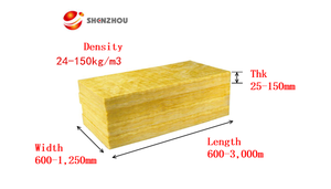 Shenzhou High Quality Can Be Customized Insulation <strong>Glass</strong> <strong>Wool</strong> Rolls - Product Image 2