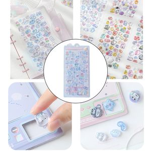 Bán buôn không thấm nước đầy màu sắc trang trí tùy chỉnh dán vinyl PVC dễ thương Mini 3D Puffy Sticker - Product Image 2