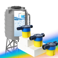 Válvula flotante de plástico de 1/2 pulgada para torre de enfriamiento, para control de nivel de agua en botellas
