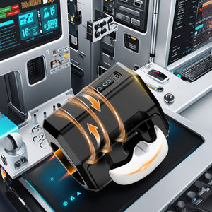 Innovativer männlicher Mastur bator mit Teleskop bewegung, extrem leiser Bedienung, unverzicht bare Produkte für Erwachsene für Männer - Product Image 1