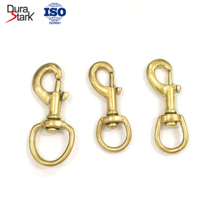 Crochet pivotant en laiton, modèle à rotation axiale, système de laisse pour animaux de compagnie pour l'entraînement professionnel - Product Image 1