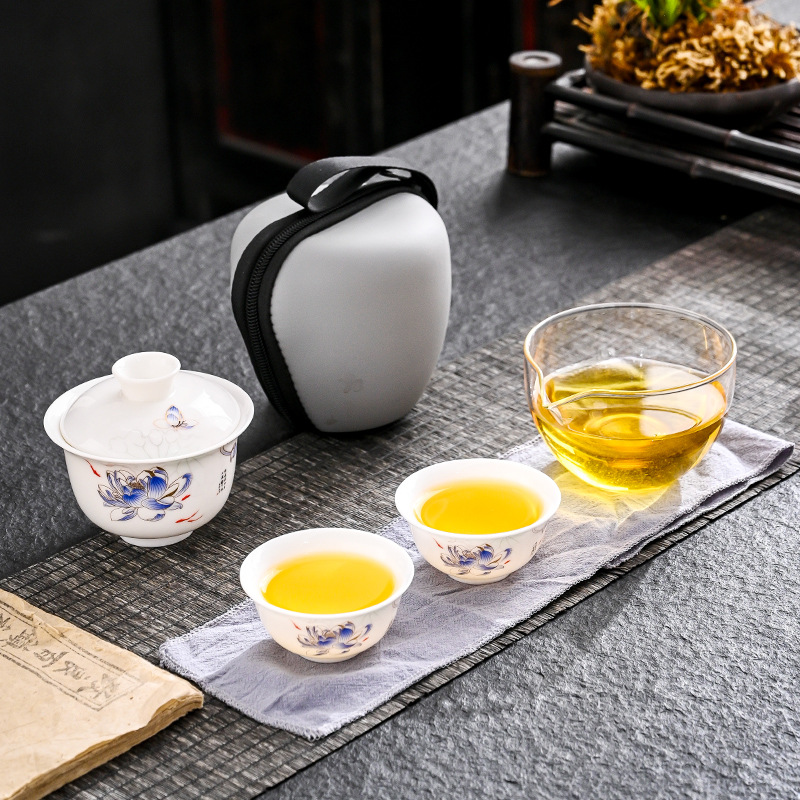 Blooming Prosperity Travel Set - Blue Lotus