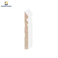 Plinthe en bois massif Pin Chêne apprêté, jointée par emboîtement, vente directe usine, vente en gros, personnalisation OEM, échantillon gratuit