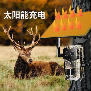 Cámara de Caza Solar H8 4G con Camuflaje para Exteriores, Detección de Movimiento, Visión Nocturna de 30m, Intercomunicador por Voz Infrarrojo - Product Image 3