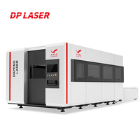 3015 3000W Double Table CNC Machines de découpe laser à fibre Servo moteur contrôle Cypcut couverture complète pour tôle