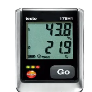 Testo 608-H1 kỹ thuật số LCD Nhiệt ẩm kế độ ẩm/nhiệt độ Tester Meter 175-h1 174H 610 Nhiệt ẩm kế
