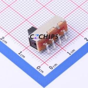 SS-13F16-G040 Slide Switch Through hole Component (THT) Switch Single Pole Three Throw Rectangle Pin Header PC Pin 15.6mm - Product Image 2