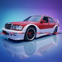 Pare-chocs Mercedes Classe C 190E W201 1993-2000 de haute qualité à bas prix avec kit de tuning AMG EVO II en matériau FRP à fixation par boulons