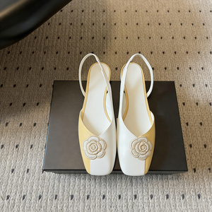 Zapatos de Tacón con Tira Trasera a la Moda, Sandalias de Lujo para Mujer, Zapatos de Moda de Lujo para Dama - Product Image 2