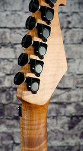 Guitarra Eléctrica con Cuerpo de Aliso Sólido, Mástil de Arce Roasted, Trémolo Floyd Rose, Pastillas Humbucker SBS Alnico II Kwikplug - Product Image 2