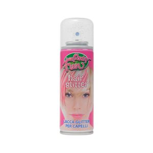Spray glitter per capelli Party Fun 150ml per feste - Product Image 1