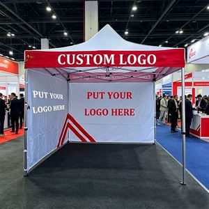 Carpa de Exhibición Personalizada con Logotipo para Publicidad, Decoración, Bodas, Fiestas, Gazebo de 10x10 Pies - Product Image 1
