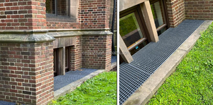 Frp 그리드 메쉬 유리 섬유 격자 산책로 복합 격자 하이 퀄리티 가축 바닥 강철 격자와 통로 - Product Image 5