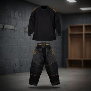 Maillot de gardien de but de floorball personnalisé à manches longues avec panneau en maille respirante 300g, sangle réglable, rembourrage protecteur en polyester à séchage rapide - Product Image 3