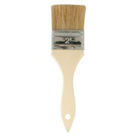 Pinceau à copeaux, manche en bois de 2 pouces, pinceau à peinture