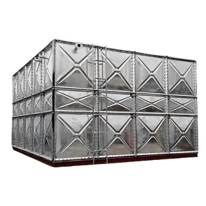 Tanque de Agua de Acero Galvanizado Atornillado, Tanque de Recolección de Agua de Lluvia con Panel Corrugado, Tanque de Almacenamiento Galvanizado - Product Image 1