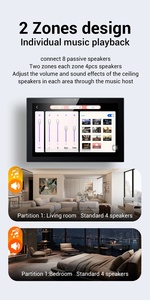 8-inch điều khiển thông minh Bảng điều chỉnh lật OLED hiển thị in-tường Android khuếch đại với <span class=keywords><strong>ZigBee</strong></span> Hub <span class=keywords><strong>Wifi</strong></span> kết nối nhà thông minh các thiết bị - Product Image 3