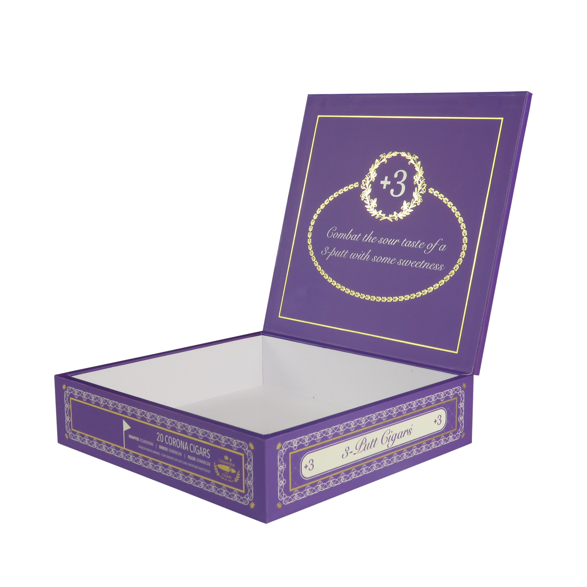 Caja de cigarros Lila