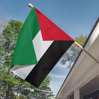 Drapeau Personnalisé Palestine 3*5 pieds 90*150 cm, Drapeau National de la Palestine pour Promotion Publicitaire, Drapeau de Voiture Palestine