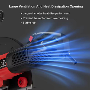 Coupe-béton électrique portable KW620 5000W, profondeur de coupe de 290 mm, machine à découper les murs, scie circulaire - Product Image 5