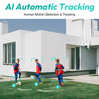 Caméra extérieure Pan/Tilt Botslab Pro W312 2.7K 8MP CMOS avec stockage Cloud/NVR/carte mémoire, suivi IA, grand angle 90°, résistante aux intempéries