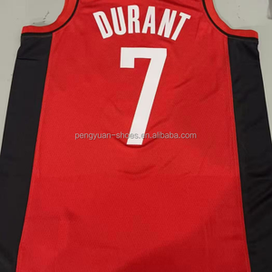 Versand bereit Houston Kevin Durant Black Basketball trikot bester Qualität - Product Image 4