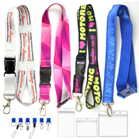 Échantillon Gratuit - Lanières Personnalisées en Polyester Imprimées par Sublimation ou Offset avec Crochet et Porte-clés - Lanière Promotionnelle Durable