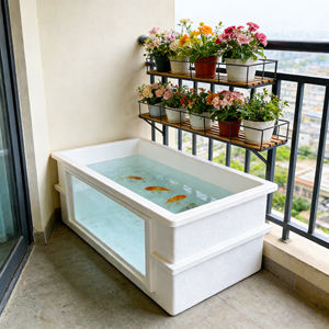 ตู้ปลาไฟเบอร์กลาสทนทานสำหรับปลาคาร์ฟ ปลาทอง และการเพาะเลี้ยงสัตว์น้ำ ขายส่ง - Product Image 2