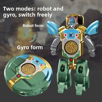 Yqxc Robot Transformable en Plastique, Spinner à Doigts, Deux Formes, Rotation, pour Garçons et Filles de Tous Âges