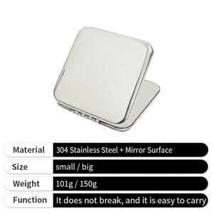 2026 Wholesale Custom Logo Pocket <b>Mirror</b> Stainless Steel <b>Mirrors</b> with High Quality in Home - Product Image 5